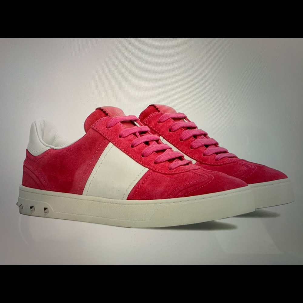 VALENTINO GARAVANI suede flycrew sneaker 39